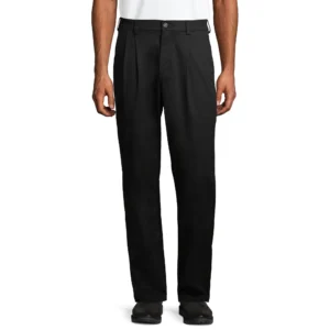 Premium Pleated Regular Fit Khaki Pants